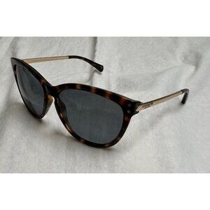 Coach Sunglasses HC 8084 (L072 Celia) 517013 Dark Tortoise/Gold, FRAMES ONLY‎
